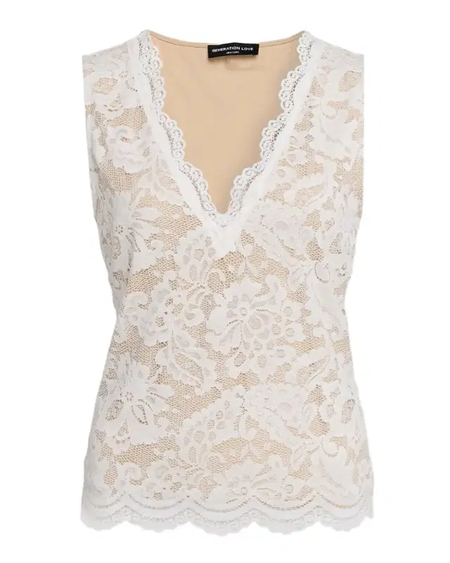 Generation Love Leila Lace V-Neck Tank Top