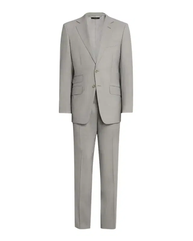 TOM FORD Men 's Wool Basketweave Notch-Lapel Two-Piece Suit