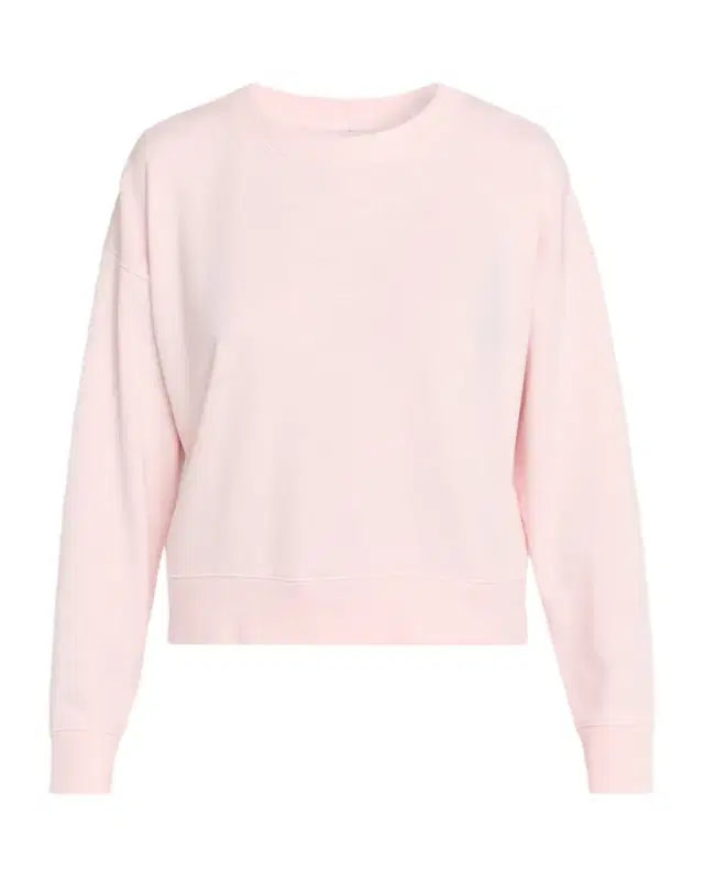 Eileen Fisher Cropped Organic Cotton Terry Sweatshirt