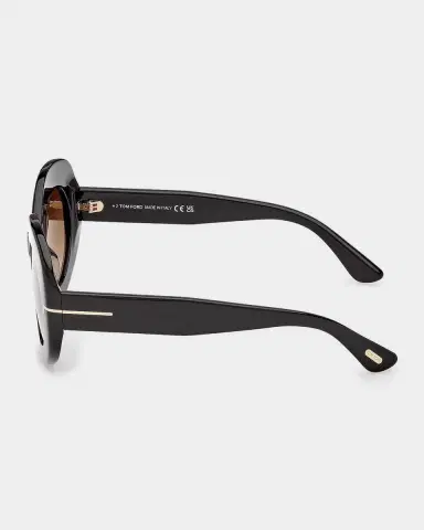 Tom Ford Claudette 51MM Oval Sunglasses | Thumbnail 3