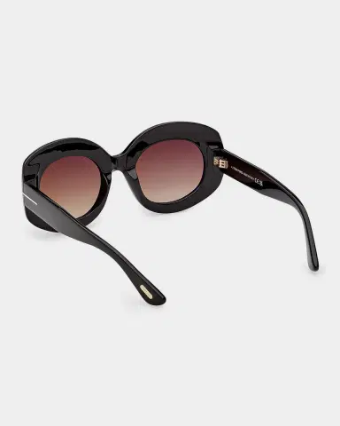 Tom Ford Claudette 51MM Oval Sunglasses | Thumbnail 4