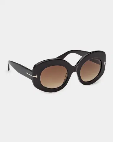 Tom Ford Claudette 51MM Oval Sunglasses | Thumbnail 8