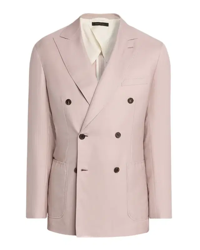Brioni Men 's Soffio Cashmere Double-Breasted Jacket