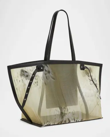 Proenza Schouler Days Printed Mesh Carryall Tote Bag | Thumbnail 2 Proenza Schouler Days Printed Mesh Carryall Tote Bag | Thumbnail 2