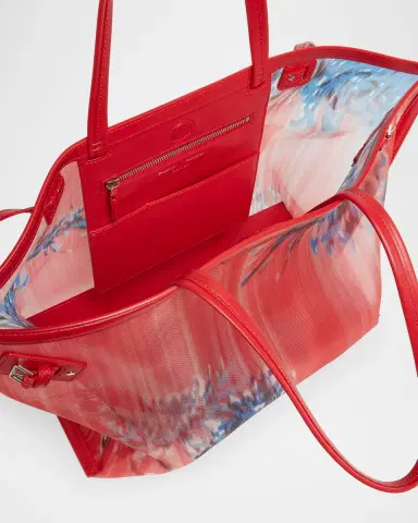 Proenza Schouler Days Printed Mesh Carryall Tote Bag | Thumbnail 8 Proenza Schouler Days Printed Mesh Carryall Tote Bag | Thumbnail 8