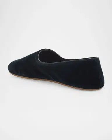 The Row Ponti Velvet Slippers | Thumbnail 4