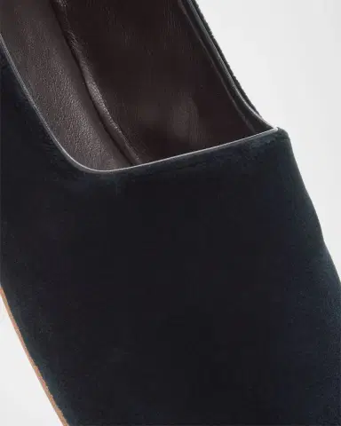 The Row Ponti Velvet Slippers | Thumbnail 5