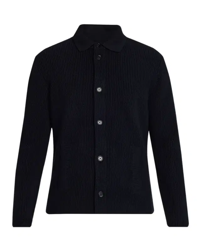 Men 's Cashmere Rib Cardigan