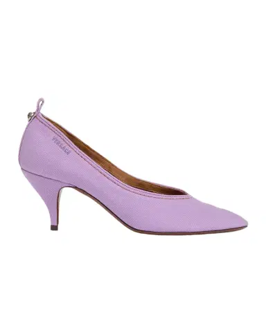 Versace 65mm Canvas Pointed-Toe Pumps | Thumbnail 1
