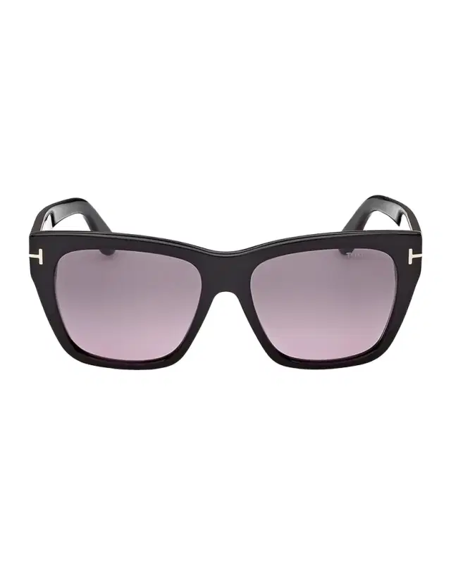 Tom Ford Flynn 55MM Square Sunglasses