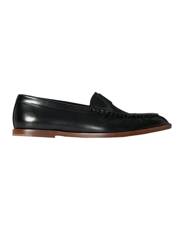 Calfskin Leather Loafers