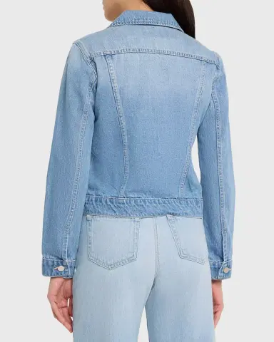 L 'AGENCE Celina Femme Denim Jacket | Thumbnail 3 L 'AGENCE Celina Femme Denim Jacket | Thumbnail 3