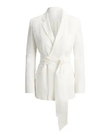 Ralph Lauren Collection Carlotta Peached Cotton-Blend Jacket | Thumbnail 1 Ralph Lauren Collection Carlotta Peached Cotton-Blend Jacket | Thumbnail 1