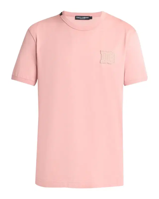 Dolce & Gabbana Men 's Cotton DG-Patch Crewneck T-Shirt
