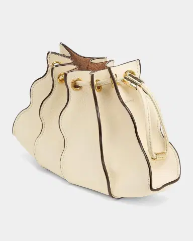 Ulla Johnson Adria Small Pleated Wave Leather Crossbody Bag | Thumbnail 2 Ulla Johnson Adria Small Pleated Wave Leather Crossbody Bag | Thumbnail 2