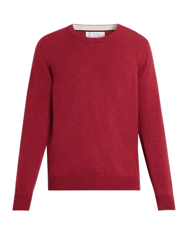 Brunello Cucinelli Men 's Cashmere Knit Crewneck Sweater