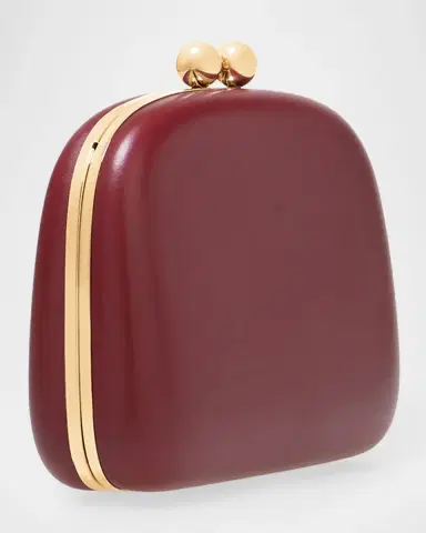 Carolina Herrera Vega Leather Clutch Bag | Thumbnail 2 Carolina Herrera Vega Leather Clutch Bag | Thumbnail 2