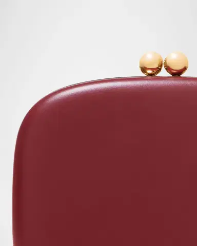 Carolina Herrera Vega Leather Clutch Bag | Thumbnail 4 Carolina Herrera Vega Leather Clutch Bag | Thumbnail 4