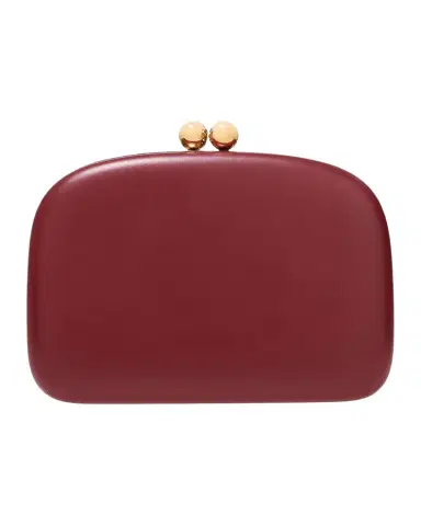 Carolina Herrera Vega Leather Clutch Bag | Thumbnail 1 Carolina Herrera Vega Leather Clutch Bag | Thumbnail 1
