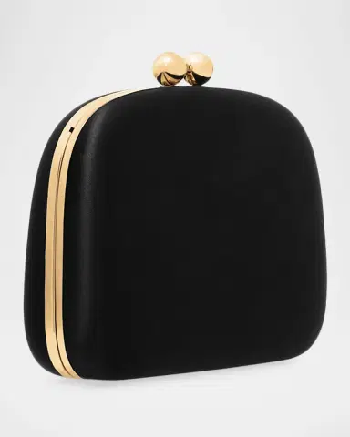 Carolina Herrera Vega Satin Clutch Bag | Thumbnail 2 Carolina Herrera Vega Satin Clutch Bag | Thumbnail 2