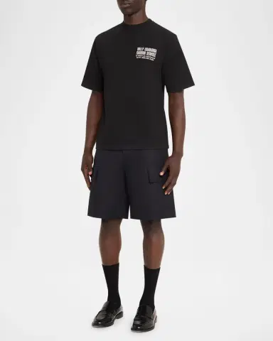 Willy Chavarria Men's Fashion Service Cotton T-Shirt | Thumbnail 2