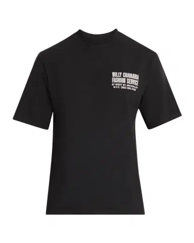 Willy Chavarria Men's Fashion Service Cotton T-Shirt | Thumbnail 1