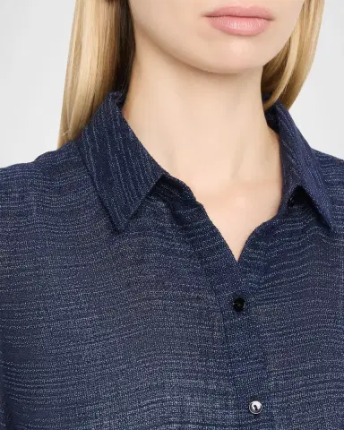 Eileen Fisher Lightweight Button-Down Shirt | Thumbnail 5 Eileen Fisher Lightweight Button-Down Shirt | Thumbnail 5