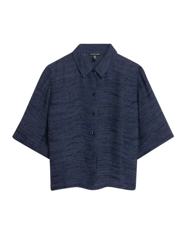 Eileen Fisher Lightweight Button-Down Shirt