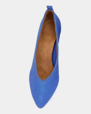 Versace 65mm Canvas Pointed-Toe Pumps | Thumbnail 4 Versace 65mm Canvas Pointed-Toe Pumps | Thumbnail 4