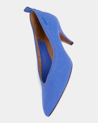 Versace 65mm Canvas Pointed-Toe Pumps | Thumbnail 5 Versace 65mm Canvas Pointed-Toe Pumps | Thumbnail 5