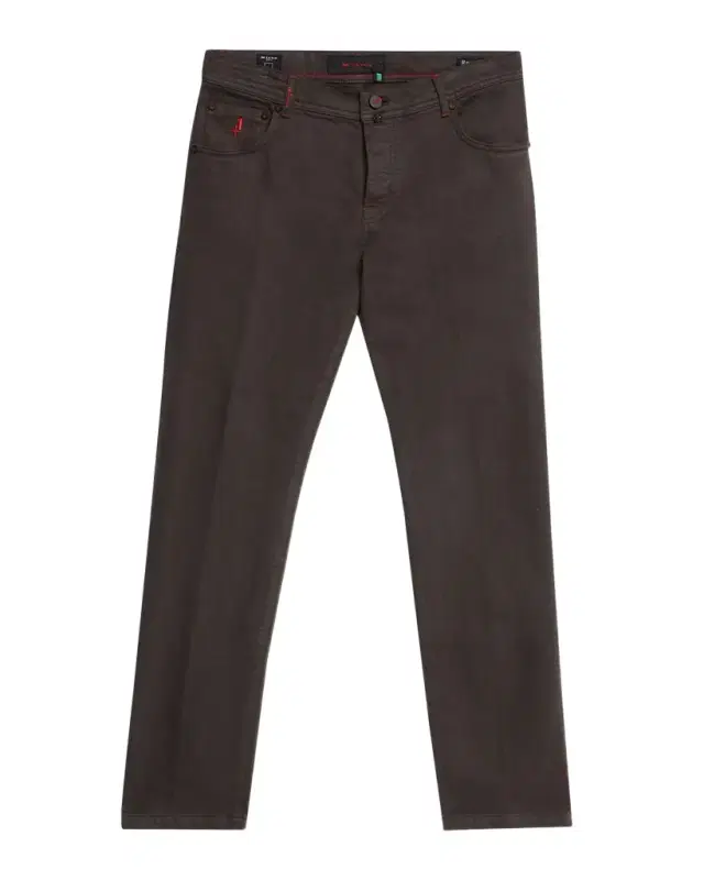 Kiton Men 's Plus One Straight Leg Five-Pocket Pants