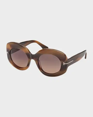 Tom Ford Claudette 51MM Oval Sunglasses | Thumbnail 2 Tom Ford Claudette 51MM Oval Sunglasses | Thumbnail 2