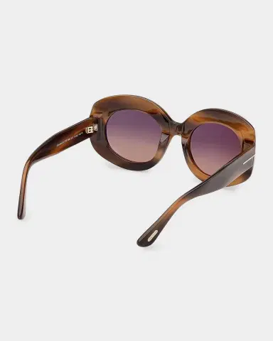 Tom Ford Claudette 51MM Oval Sunglasses | Thumbnail 7 Tom Ford Claudette 51MM Oval Sunglasses | Thumbnail 7