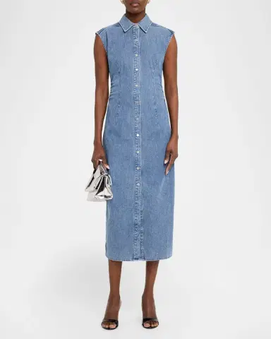 Rag & Bone Airflex Leah Slim Midi Dress | Thumbnail 2 Rag & Bone Airflex Leah Slim Midi Dress | Thumbnail 2