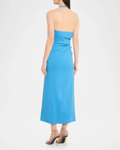 A.L.C. Sylvie Halter Midi Dress | Thumbnail 3