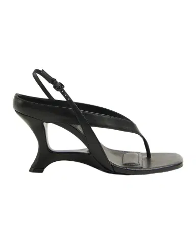 Simkhai Darya Leather Wedge Thong Sandals | Thumbnail 1 Simkhai Darya Leather Wedge Thong Sandals | Thumbnail 1