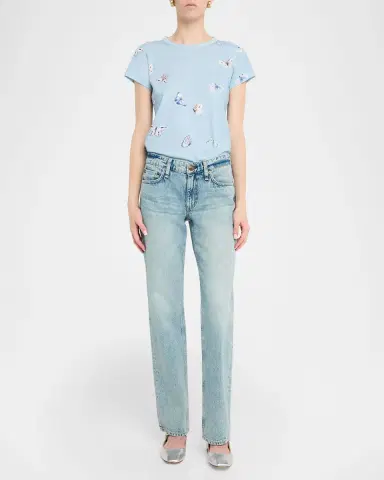 rag & bone All-Over Butterfly Graphic Tee | Thumbnail 2 rag & bone All-Over Butterfly Graphic Tee | Thumbnail 2