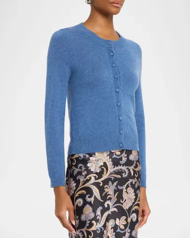 Veronica Beard Daro Cashmere Cardigan | Thumbnail 4