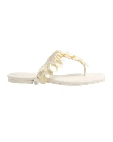 Simkhai Elin Shell Leather Thong Sandals | Thumbnail 1