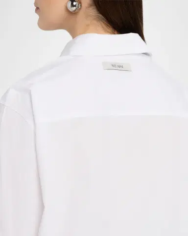 WE-AR4 The CC Cropped Cotton Shirt | Thumbnail 5 WE-AR4 The CC Cropped Cotton Shirt | Thumbnail 5
