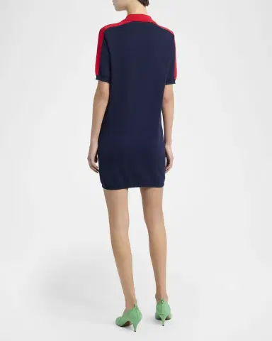 Versace Bicolor Knit Mini Dress | Thumbnail 3 Versace Bicolor Knit Mini Dress | Thumbnail 3