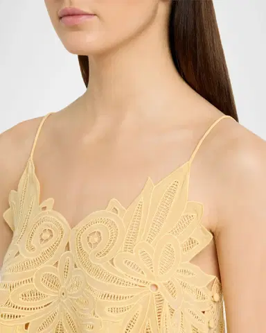 Ulla Johnson Rosie Embroidered Silk Top | Thumbnail 5 Ulla Johnson Rosie Embroidered Silk Top | Thumbnail 5