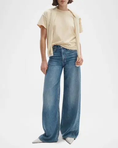 rag & bone Boxy Washed Cotton Tee | Thumbnail 2