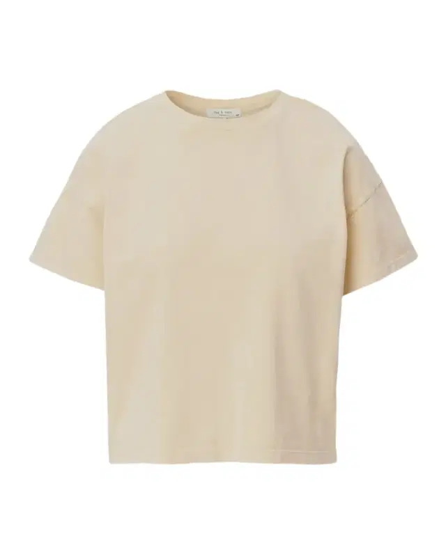 rag & bone Boxy Washed Cotton Tee