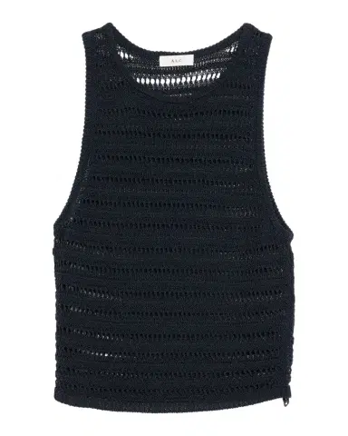 A.L.C. Gale Open Knit Sleeveless Crop Top | Thumbnail 1 A.L.C. Gale Open Knit Sleeveless Crop Top | Thumbnail 1