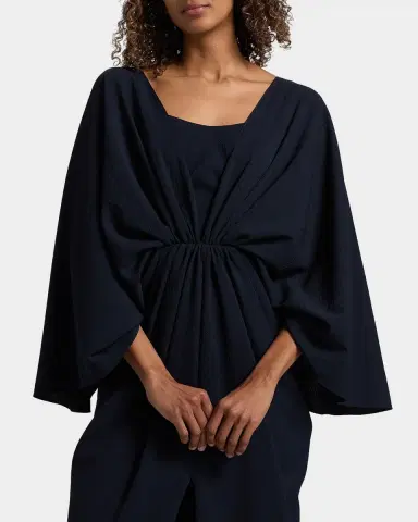 Amsale Twist-Waist Draped Gown | Thumbnail 5 Amsale Twist-Waist Draped Gown | Thumbnail 5
