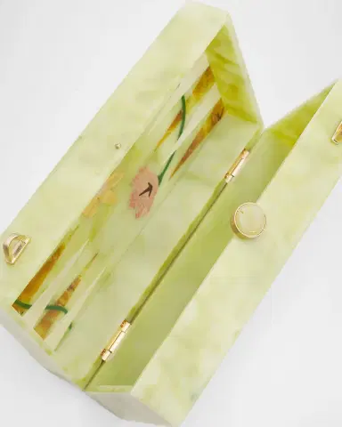 Cult Gaia The Backgammon Acrylic Board Game Clutch Bag | Thumbnail 4 Cult Gaia The Backgammon Acrylic Board Game Clutch Bag | Thumbnail 4