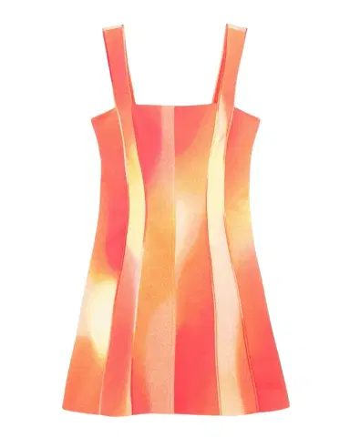 Simkhai Calyx Square-Neck Mini Dress | Thumbnail 1 Simkhai Calyx Square-Neck Mini Dress | Thumbnail 1