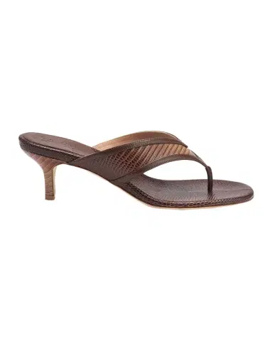 Malone Souliers 45mm Koko Embossed Leather Thong Sandals | Thumbnail 1 Malone Souliers 45mm Koko Embossed Leather Thong Sandals | Thumbnail 1