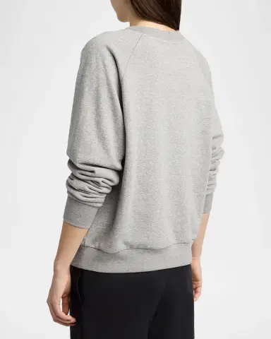 The Row Eulalia Cotton & Cashmere Crewneck Sweater | Thumbnail 3